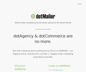 Dotagency.co.uk(Cross-Channel Marketing Automation Platform) Screenshot