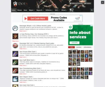Dotawc3.com(DotA Allstars) Screenshot