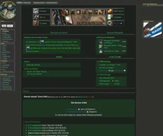 Dotawiki.de(Hauptseite) Screenshot