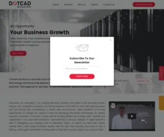 Dotcad.in(IT Infrastructure Solutions & Services Company in Ahmedabad) Screenshot