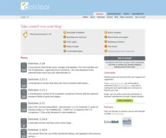 Dotclear.org(›) Screenshot