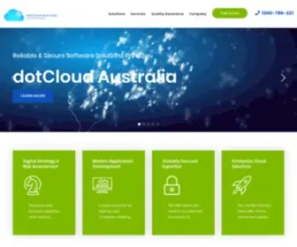 Dotcloud.com.au(DotCloud Australia) Screenshot