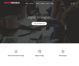 Dotcomrepublic.com(Internet Marketing Strategists) Screenshot