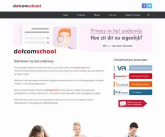 Dotcomschool.nl(Leerlingvolgsysteem) Screenshot