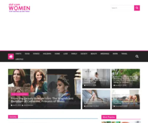 Dotcomwomen.com(Dot Com Women) Screenshot