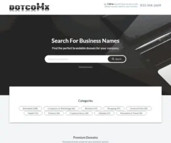 Dotcomx.com('s Domain Shop) Screenshot