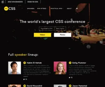 Dotcss.io(DotCSSThe world's largest CSS conference) Screenshot