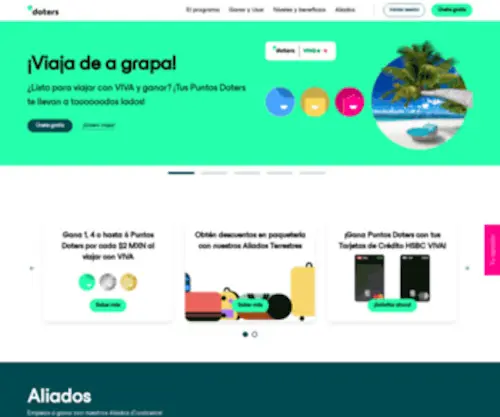 Doters.com(¡únete gratis a nuestro programa y con cada compra gana puntos doters que podrás usar en inc) Screenshot