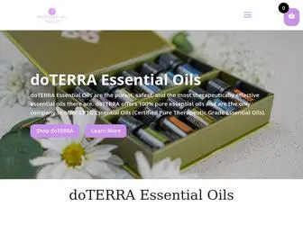 Dotessentialoils.com(DoTERRA Essential Oils Direct Oil Training) Screenshot