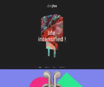 Dotfes.com(Life, intensified) Screenshot