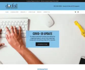 Dotfoil.com(Dotfoil Computer Services) Screenshot