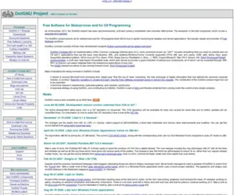 Dotgnu.org(DotGNU Project) Screenshot