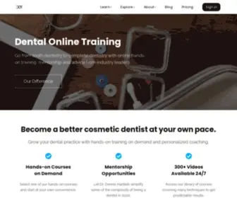 Dothandson.com(Dental Online Training) Screenshot