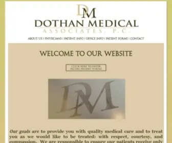 Dothanmedical.com(Dothan Medical Associates) Screenshot