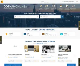 Dothanonline.us(Dothan (AL) Business Listings) Screenshot