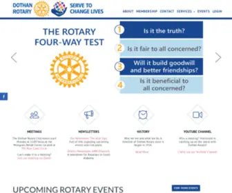 Dothanrotary.com(Dothanrotary) Screenshot