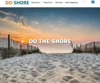 Dotheshore.com(Do The Shore) Screenshot