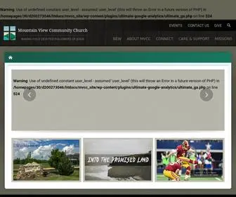 Dotheview.net(Mountain View Community Church) Screenshot