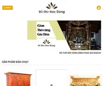 DothoduCDung.com(Đồ Thờ Đức Dũng) Screenshot