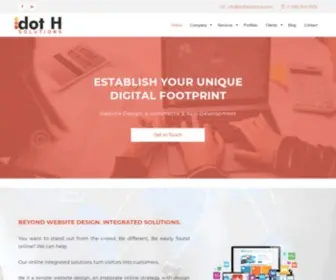 Dothsolutions.com(Dot H Digital Inc) Screenshot