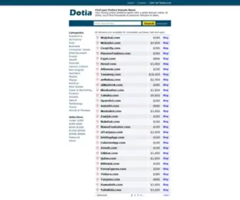 Dotia.com(Domain name) Screenshot