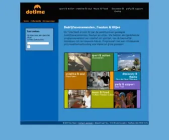 Dotime.nl(Bedrijfsevenementen, Feesten & Uitjes) Screenshot