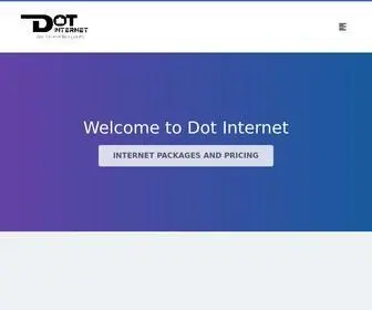 Dotinternetbd.com(DOT Internet) Screenshot