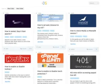 Dotjs.net(Help, tricks & insight on programming) Screenshot