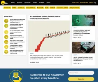 Dot.la(Los Angeles Tech and Startup News) Screenshot