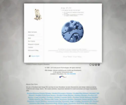 Dotlaunch.com(Web Design) Screenshot