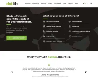 Dotlib.com.br(Dotlib) Screenshot
