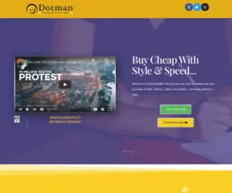 Dotmanwallet.com(Buy cheap data) Screenshot