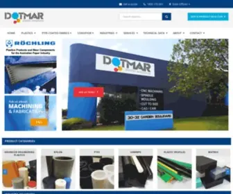 Dotmar.com.au(Engineering Plastics) Screenshot