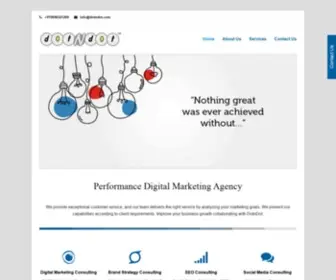 Dotndot.com(Digital Marketing Agency in Hyderabad) Screenshot