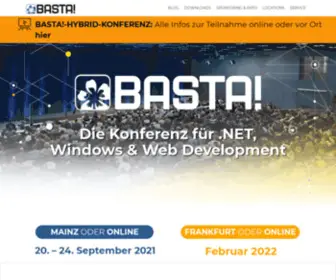 Dotnet-Konferenz.de(BASTA) Screenshot