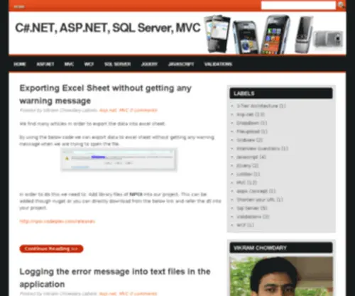 Dotnet-Vikramchandra.com(C#.NET) Screenshot