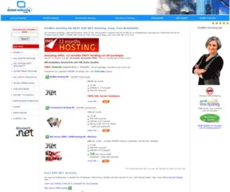 Dotnet-Webhosting.com(Dot Net Hosting UK) Screenshot