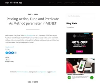 Dotnetforall.com(Let's share) Screenshot