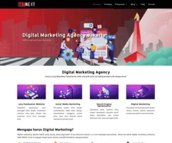 Dotnextdigital.com(Digital Marketing Agency Jakarta) Screenshot