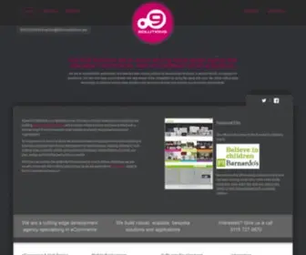 Dotninesolutions.com(Web development and design agency Nottingham) Screenshot