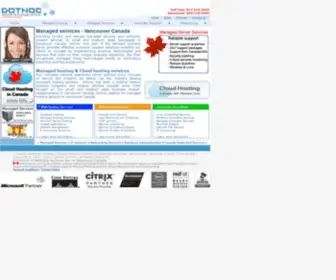 Dotnoc.com(Managed hosting) Screenshot