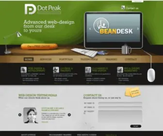 Dotpeak.com(Digital Agency) Screenshot