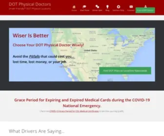 Dotphysicaldoctor.com(Driver Friendly) Screenshot