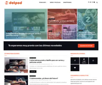 Dotpod.com.ar(Tecnología y Comunicación Audiovisual) Screenshot
