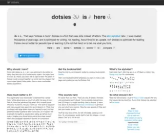 Dotsies.org(Dotsies) Screenshot