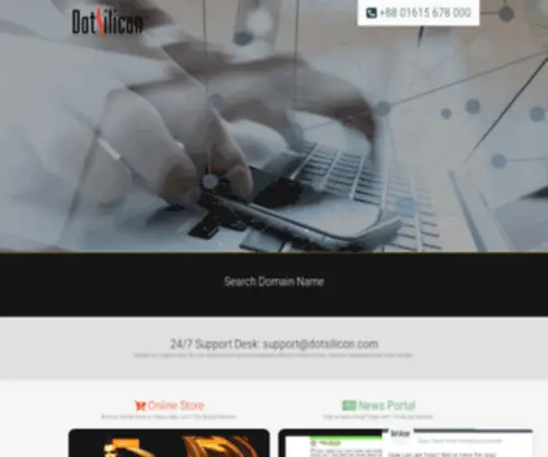 Dotsilicon.com(Bangladeshi web design company) Screenshot