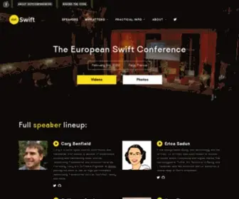 Dotswift.io(DotSwiftThe European Swift Conference) Screenshot