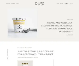 Dotted-Design.com(Branding and web design) Screenshot