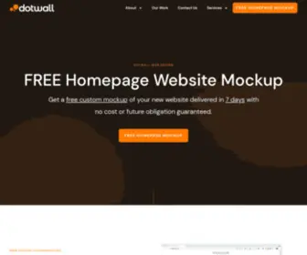 Dotwall.co.uk(Web Design Loughborough) Screenshot