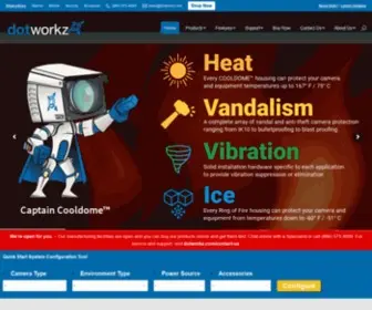 Dotworkz.com(Video Surveillance Hardware & Accessories) Screenshot